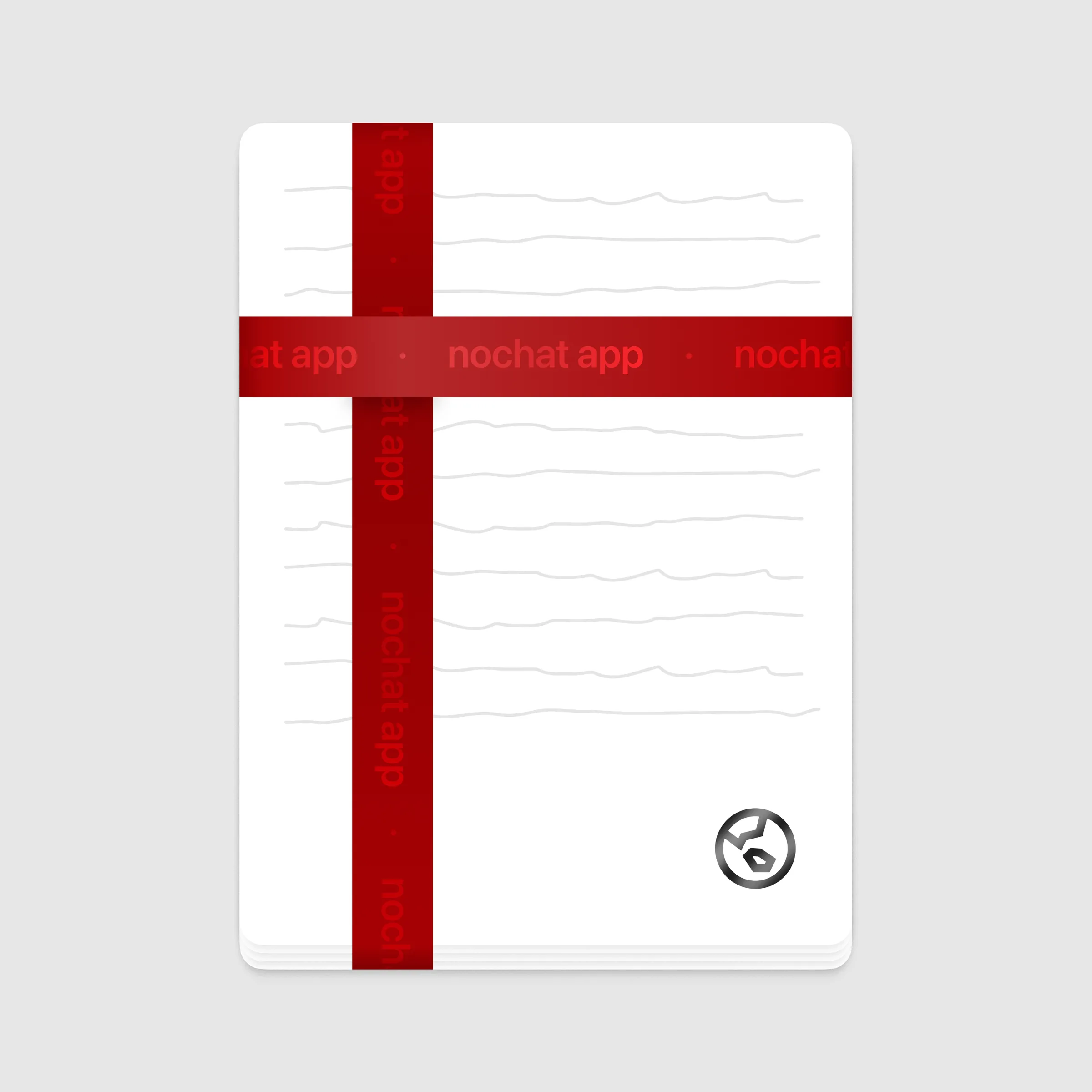 nochat app — screen 1b